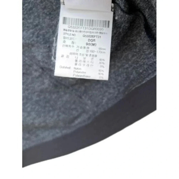 Le Coq Sportif Modulate Size Medium Gray Lightweight Full ZIp Fitted Hoodie - Picture 5 of 7